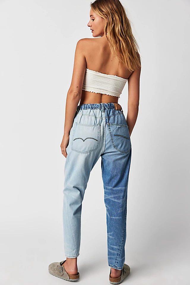 Dr. Collectors Dr. LeeVi's Jeans Sunfaded Destroyed