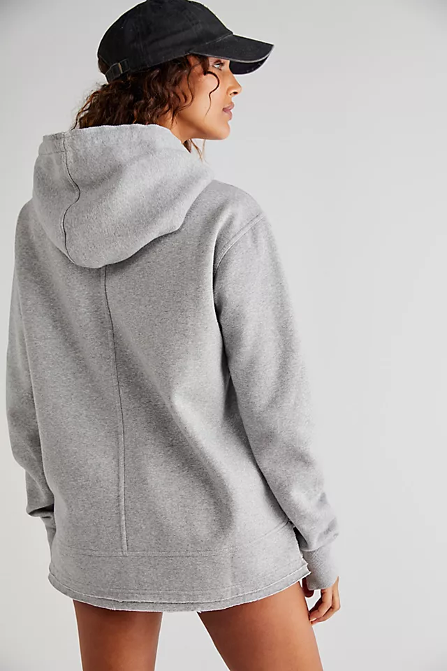 Zuma Hooded Sweatshirt Heather Grey