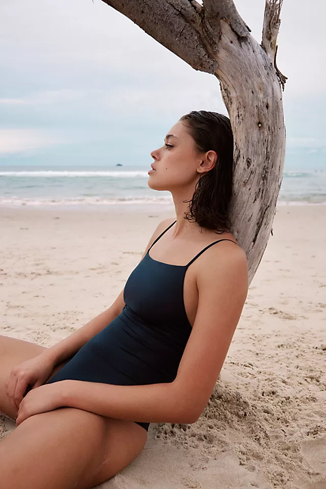 MAI The Mod One-Piece Swimsuit Black