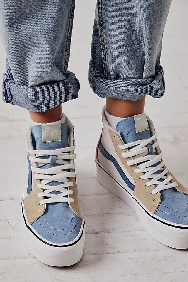 Sk8-hi Tapered Stackform Sneakers Sherpa Multi Color