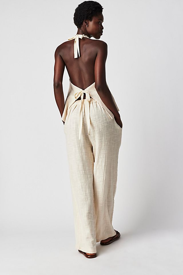 Take Me To Paris Low-Back Set Conch