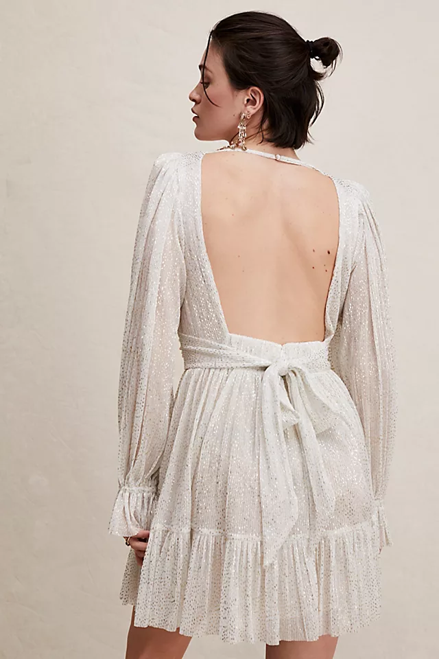 Mars Mini Dress White