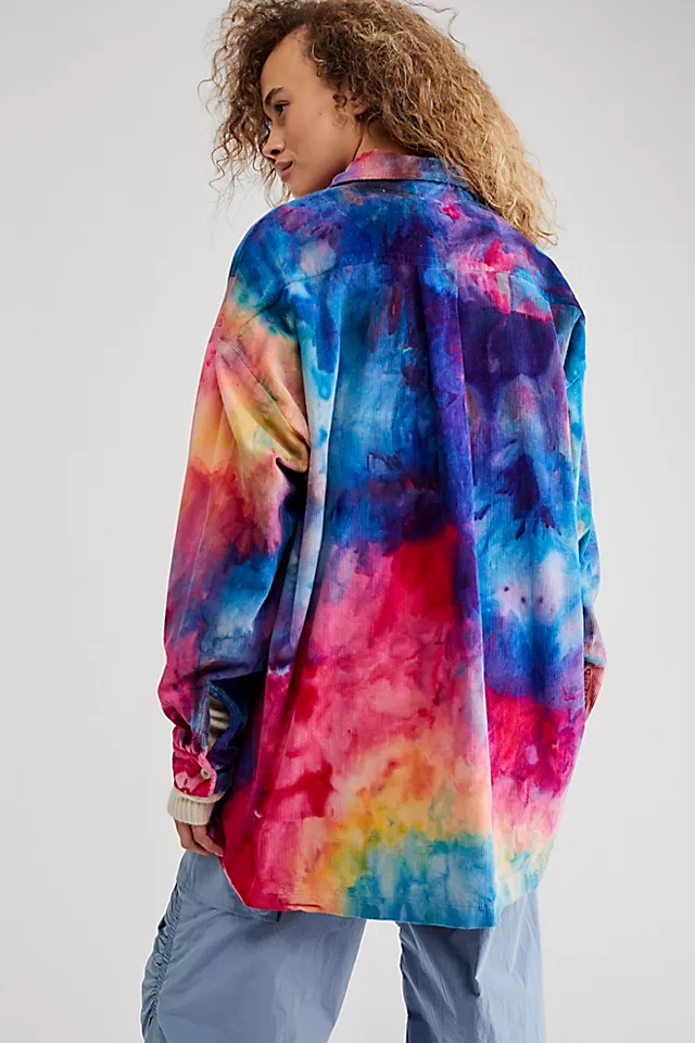 Riverside Tool & Dye Washed Cord Shirt Sunset