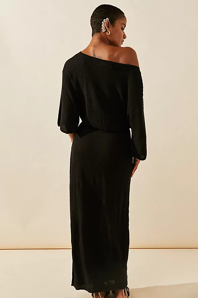 Darby Sweater Midi Black