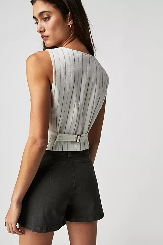 Riviera Shorties Washed Black