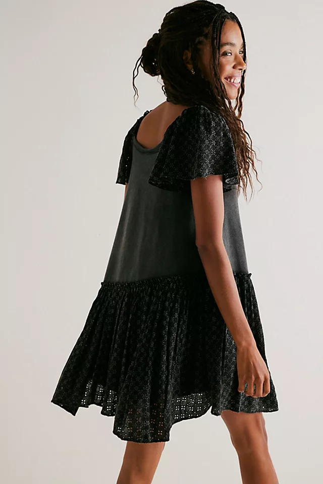 Wanderlust Mini Dress Washed Black