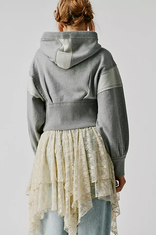 We The Free On The Up Hoodie Heather Grey