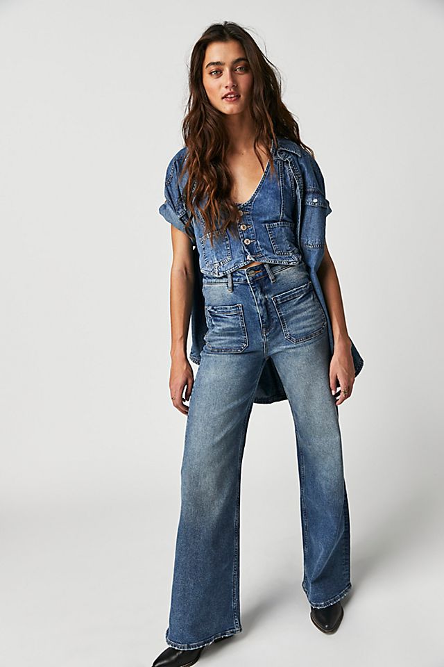 Driftwood Charlee Patch Pocket Jeans Nymph