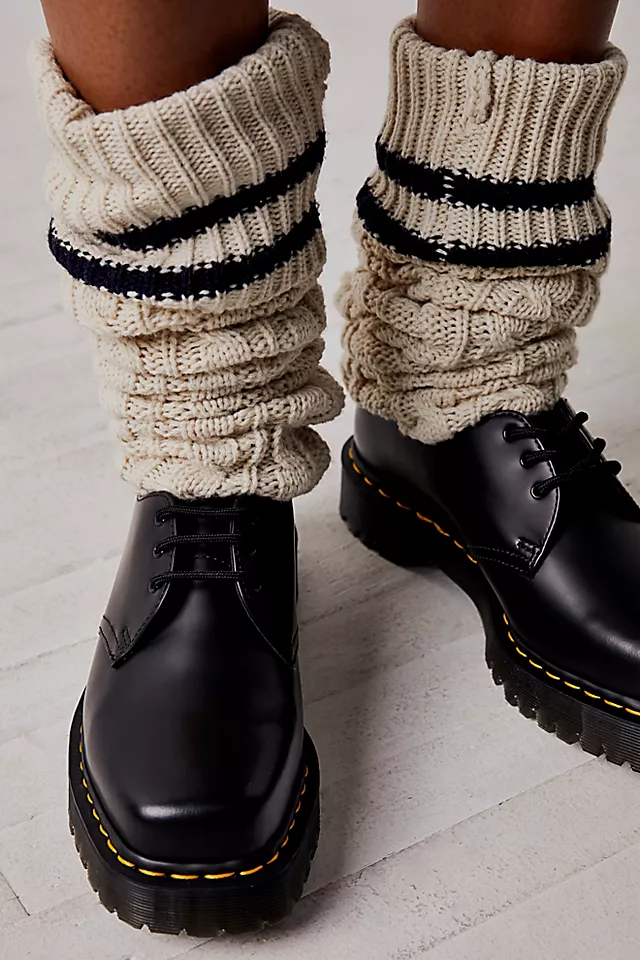 1461 Bex Squared Oxfords Black