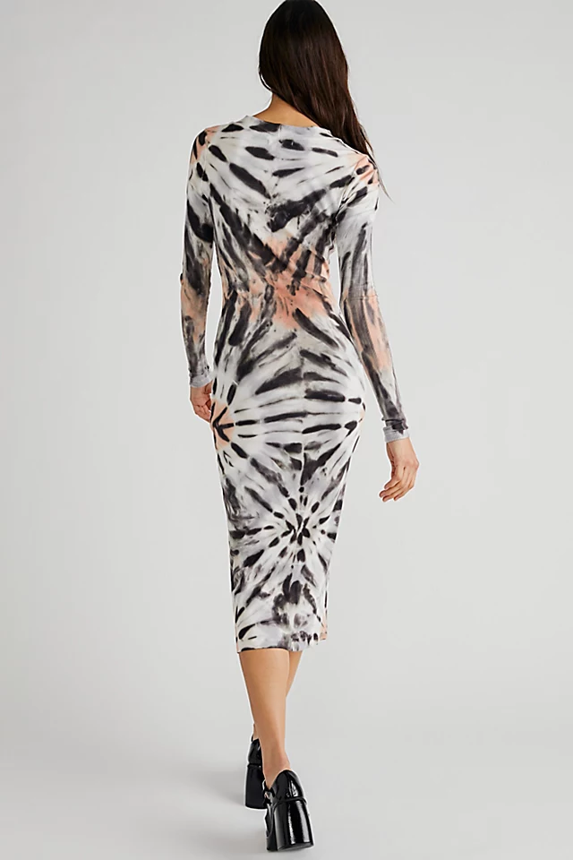 YFB Dax Rib Dress Thistle Venus Wash