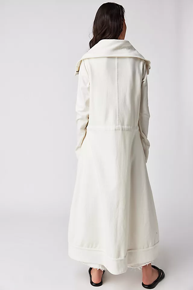 Nicholas K Sly Duster Jacket Ivory