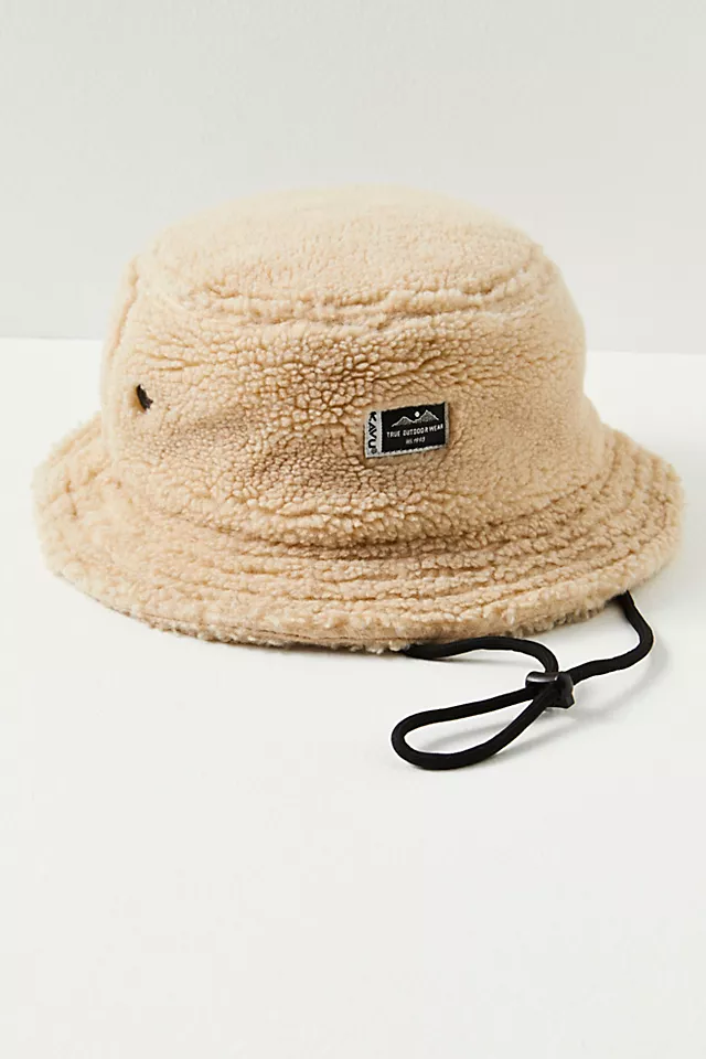 KAVU Fur Ball Boonie Hat Camel