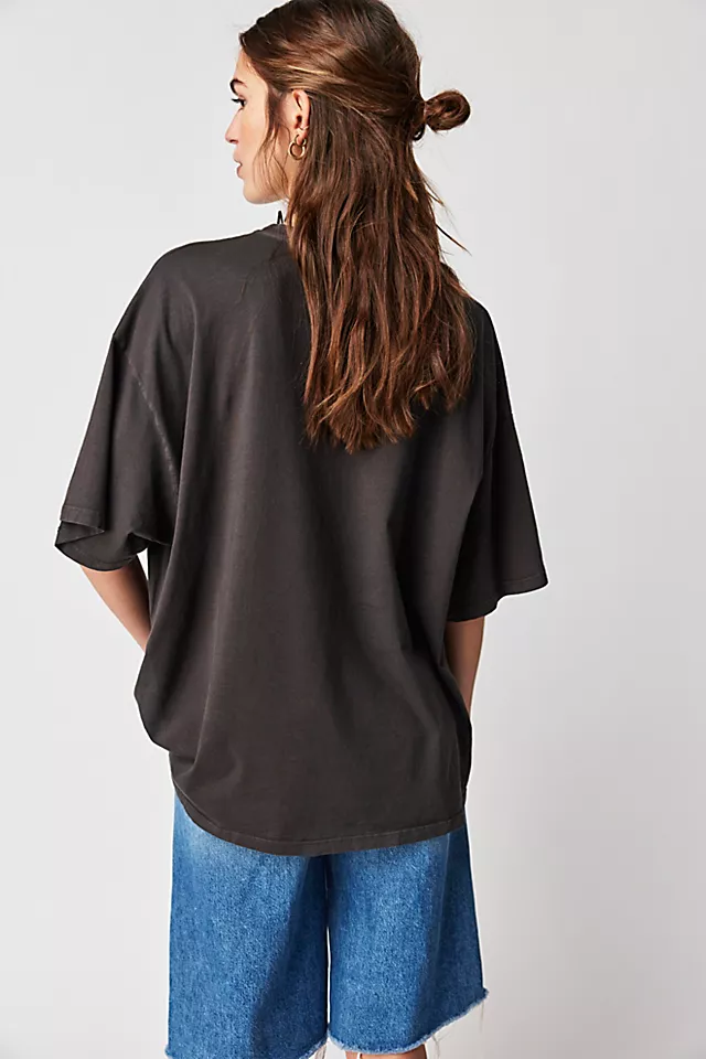 Live And Let Ride One Size Tee Black