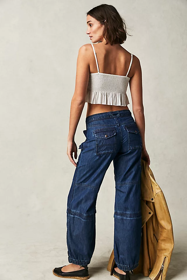 South Bay Utility Cargo Jeans Atlantic