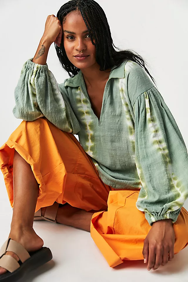 Rocket Tie Dye Mascali Blouse Tie Dye Multi