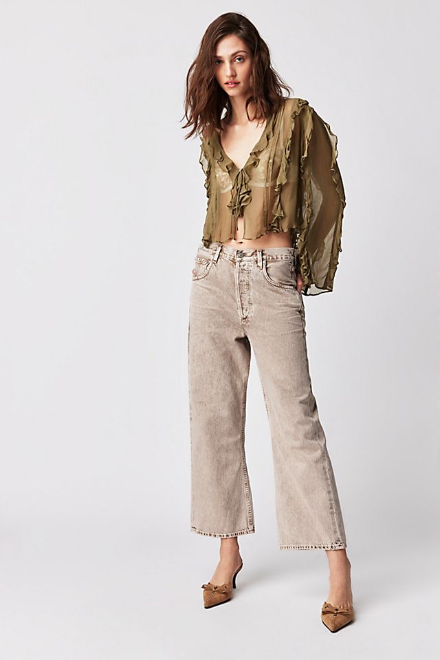 Citizens of Humanity Gaucho Jeans Ponytail