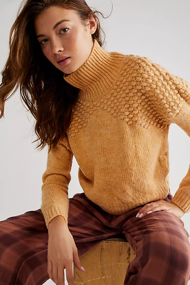 Bradley Pullover Camel Heather