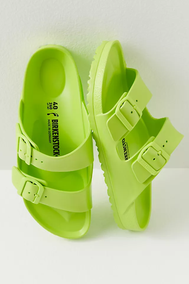 Eva Arizona Birkenstock Sandals Active Lime