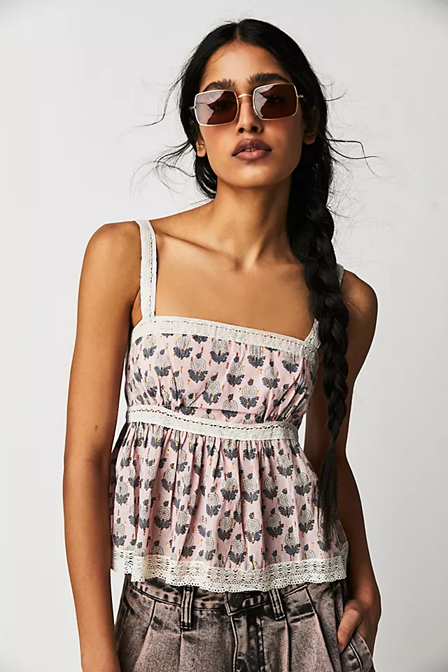 Blossom Babydoll Tank Petal Pink