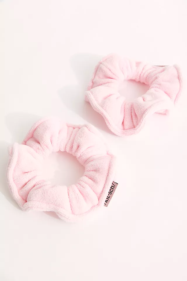 Towel Scrunchie 2-Pack Blush