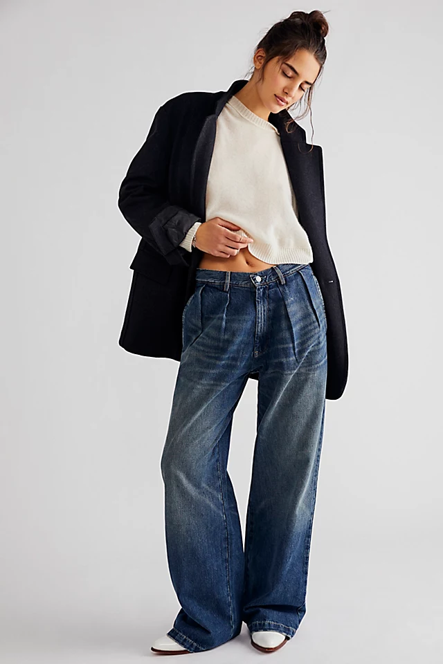 Denimist Blair Double Pleat Jeans Eldon