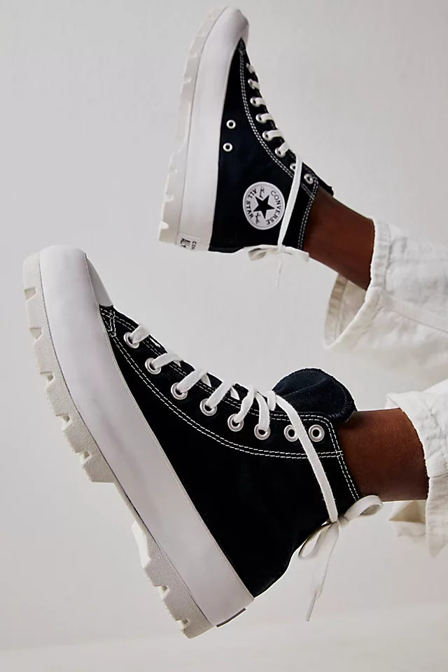 Chuck Taylor All Star Lugged Hi Top Sneakers Black / White / Black