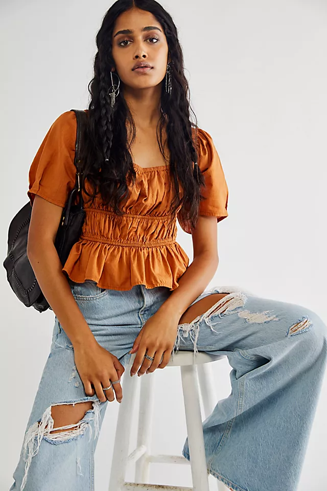 Phoebe Top Toffee Trail