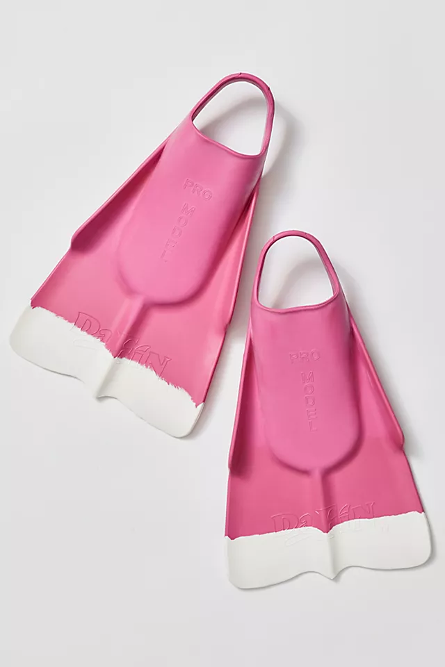 DaFiN Pro Classic Swim Fins Pink & White