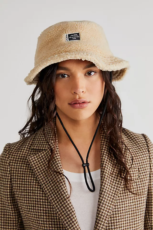 KAVU Fur Ball Boonie Hat Camel