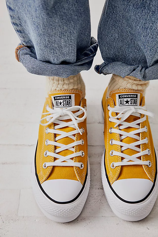 Chuck Taylor All Star Lift Sneakers Thriftshop Yellow