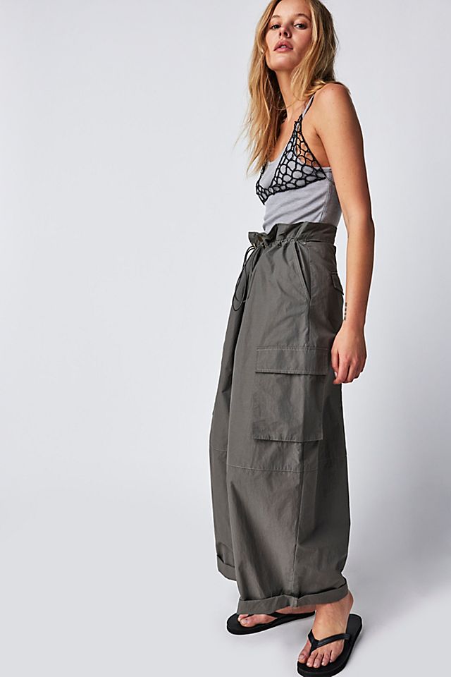 Hallie Nylon Pants Stingray