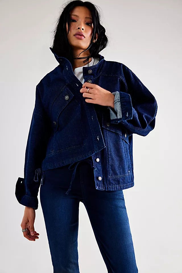 Casey Denim Jacket Rinse Wash