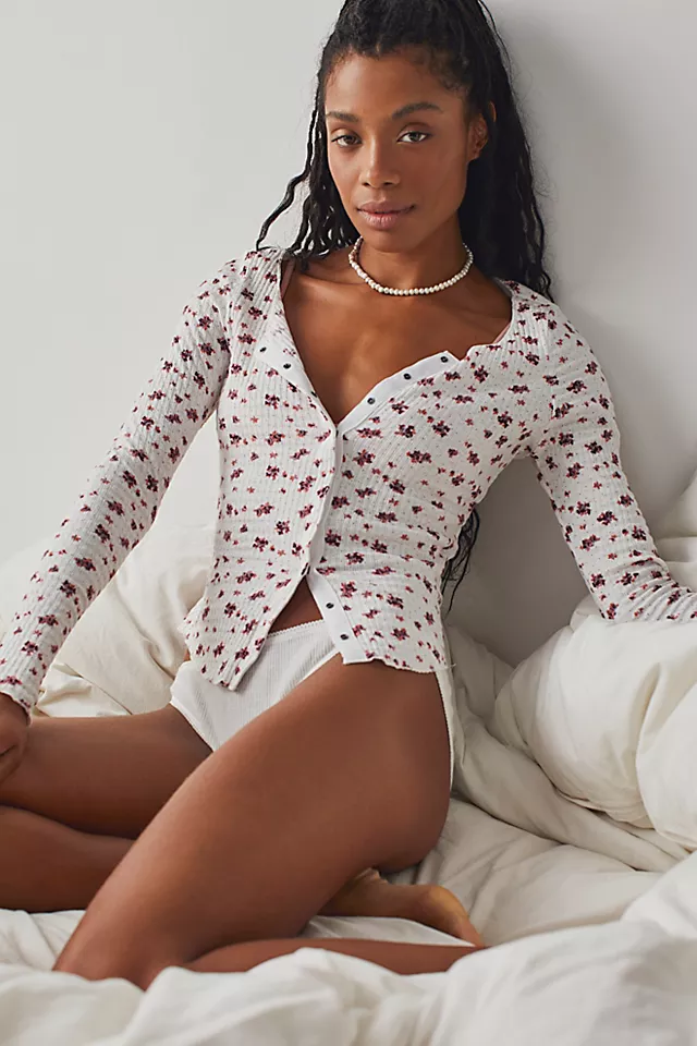 Lil' Bit Lou Cardi Ivory Combo