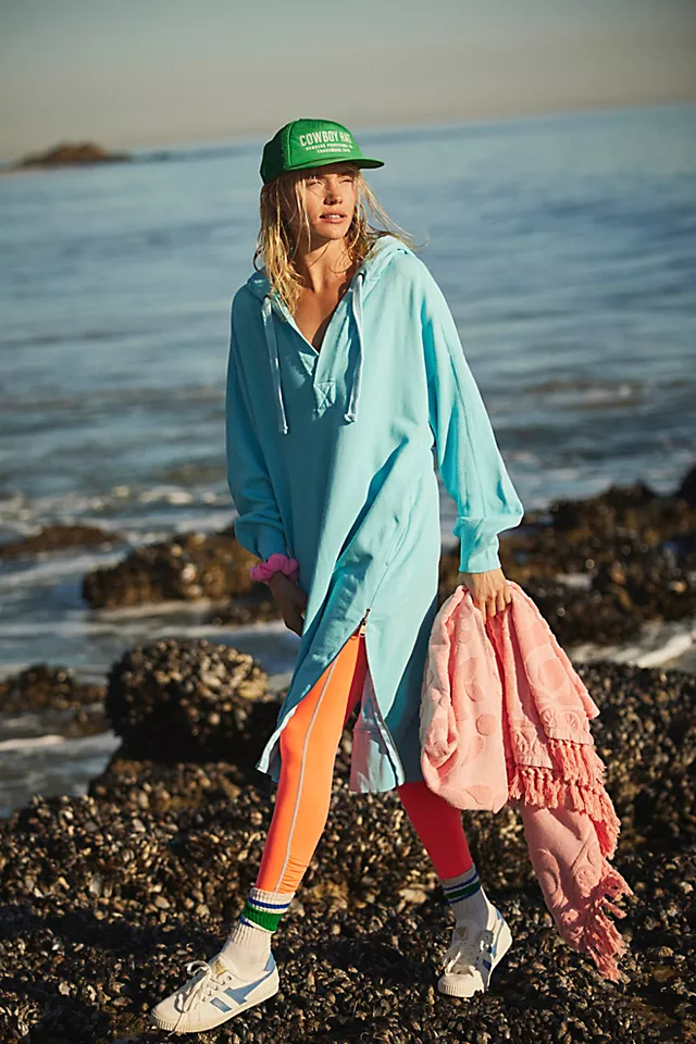 Spur Of The Moment Solid Hoodie Sky High