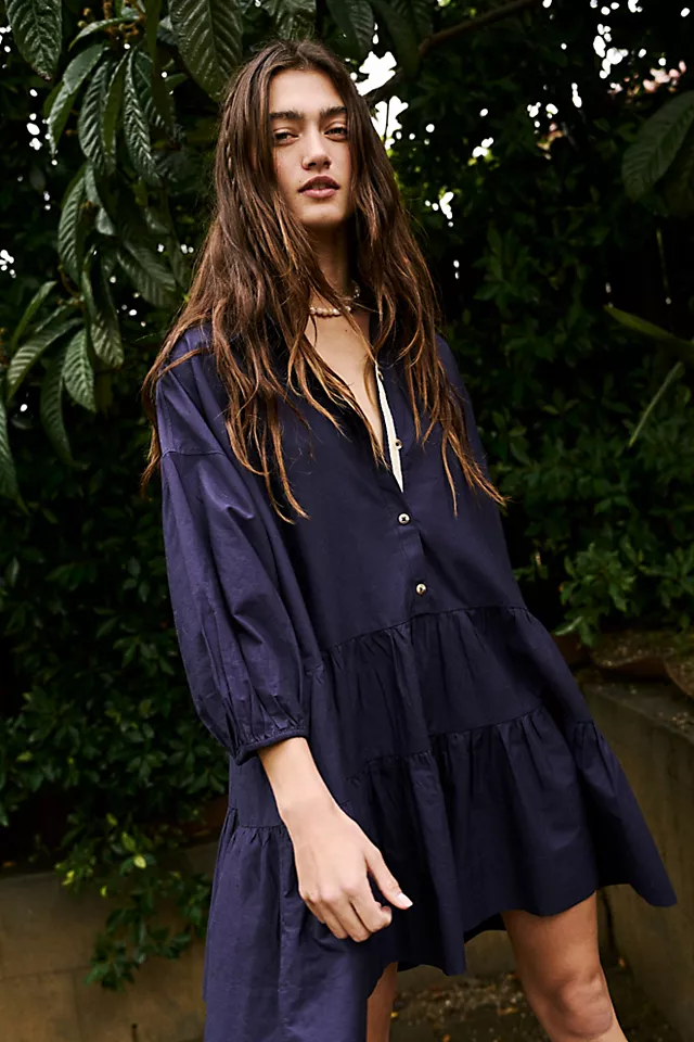 Misha Mini Dress Celestial Indigo