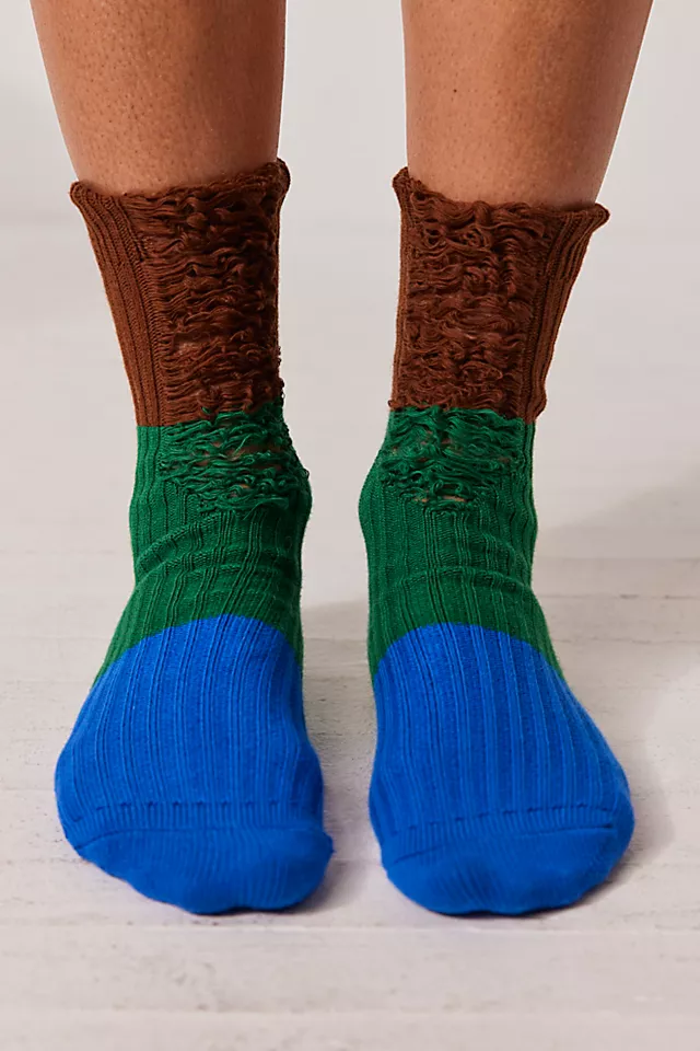 Neapolitan Socks Kelly / Cobalt
