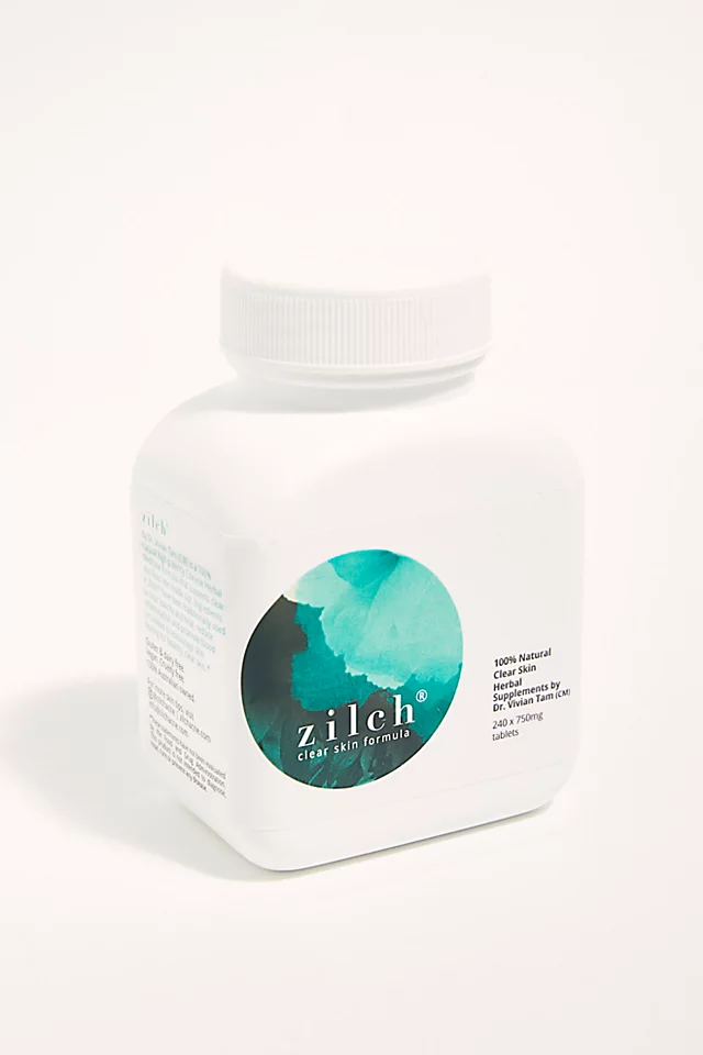 Zilch Clear Skin Formula Acne Pills