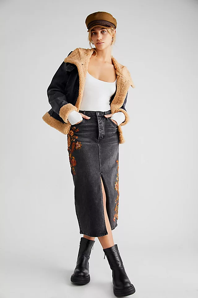 Driftwood Piper Skirt Autumn Paisley