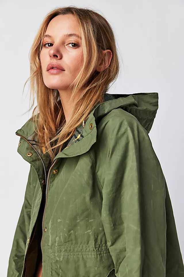 Barbour Nith Showerproof Jacket Army Green / Ancient