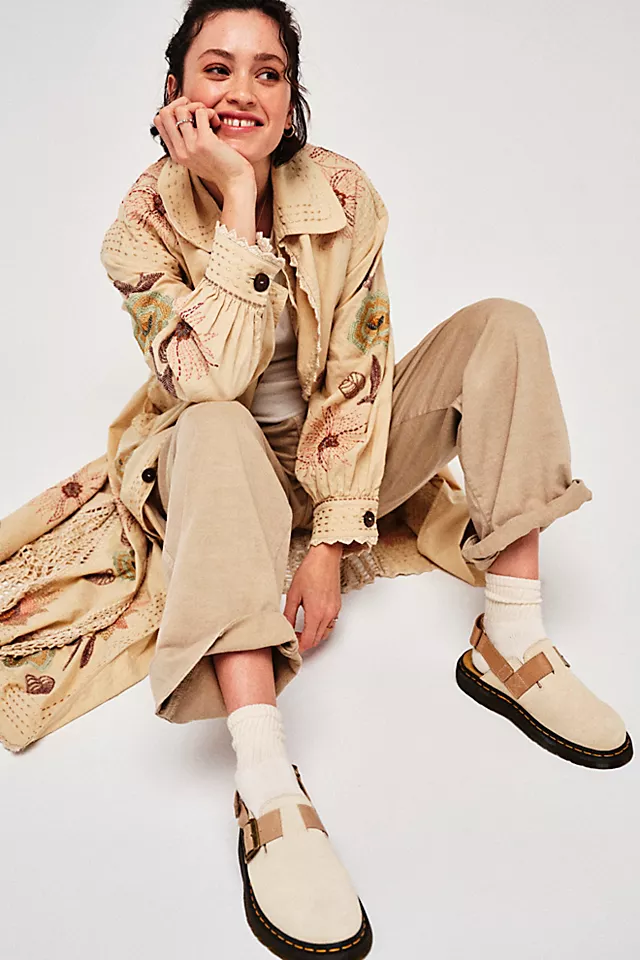 Dr. Martens Jorge II Slingbacks Parchment Beige