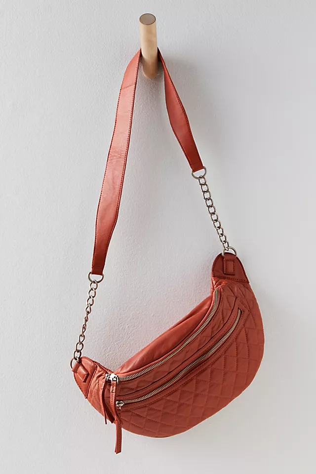 Quin Quilted Sling Copper Clay