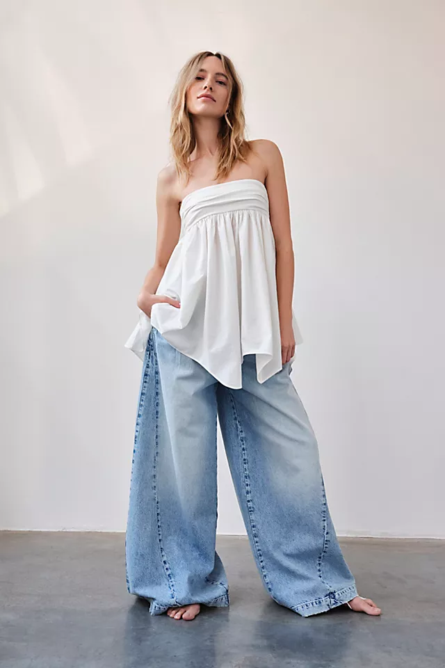 Rylie Tunic Tube Top Optic White