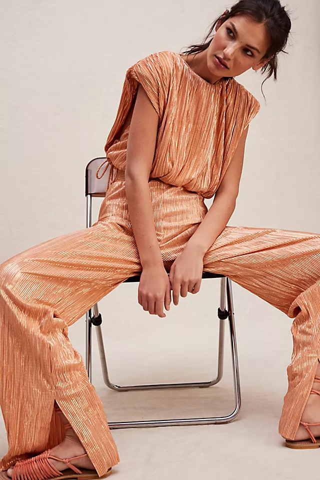 Sabina Musayev North York Set Peach