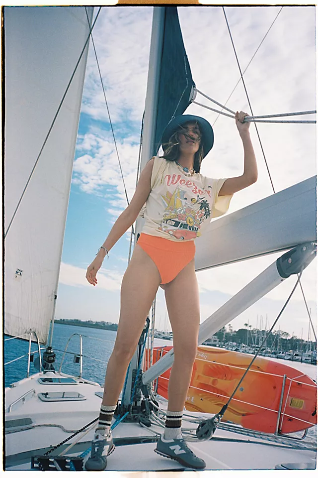 Weezer Collage Onesize Tee Yellow Fizz