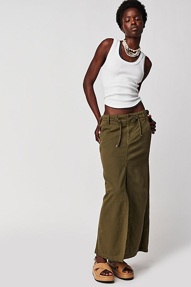 Chino Maxi Skirt Adventurer