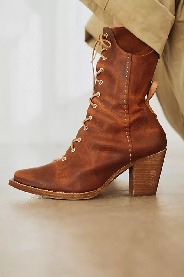 We The Free Canyon Lace Up Boots Whiskey