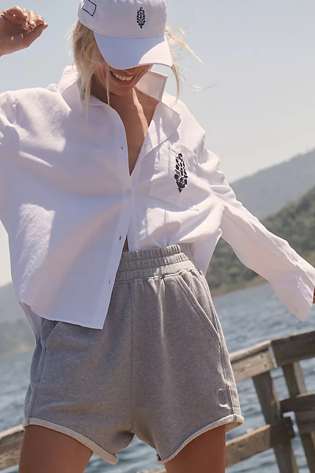 All Star Solid Shorts Heather Grey