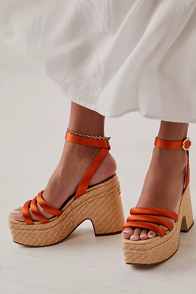 Tibby Platforms Cali Orange
