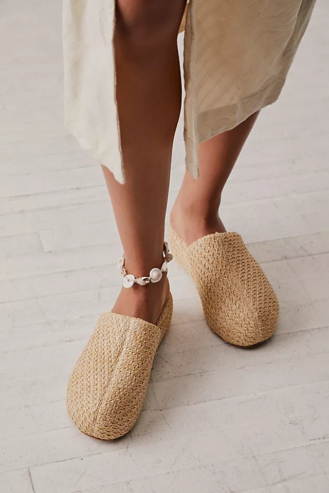 Bella Bubble Clogs Natural