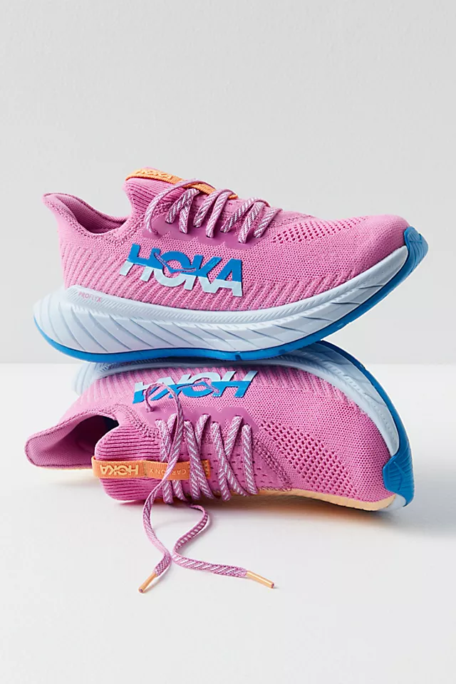 HOKA Carbon X 3 Sneakers Cyclamen / Impala